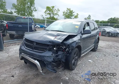 2018 Dodge Journey Crossroad Awd из США, поврежденный, VIN 3C4PDDGG8JT173279